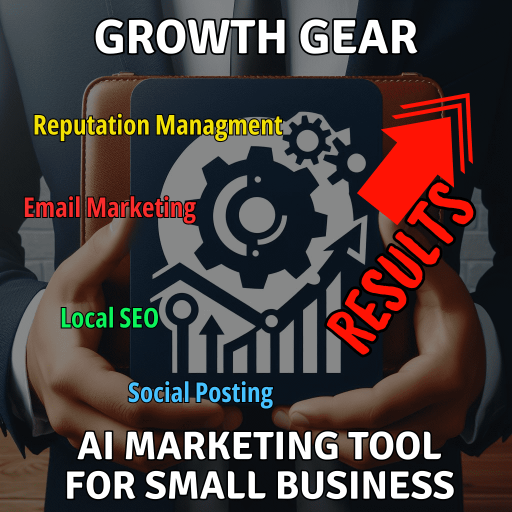 Visual representation of Growth Gear - AI-Powered Local Marketing Solutions with Inbox Integration.